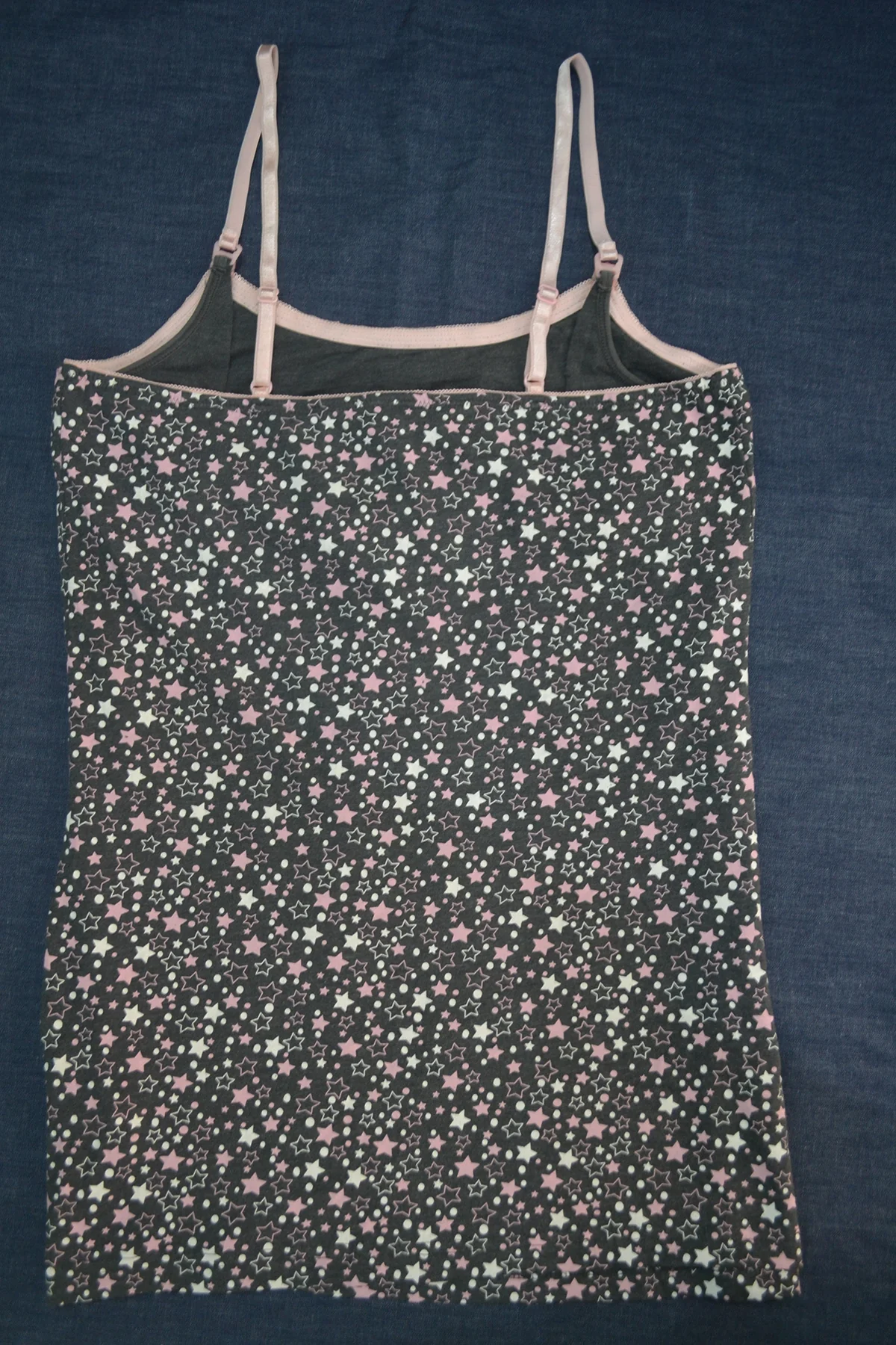 Women's Spaghetti Strap Camisole Soft Cotton Pregnancy Nursing Top - Image 5
