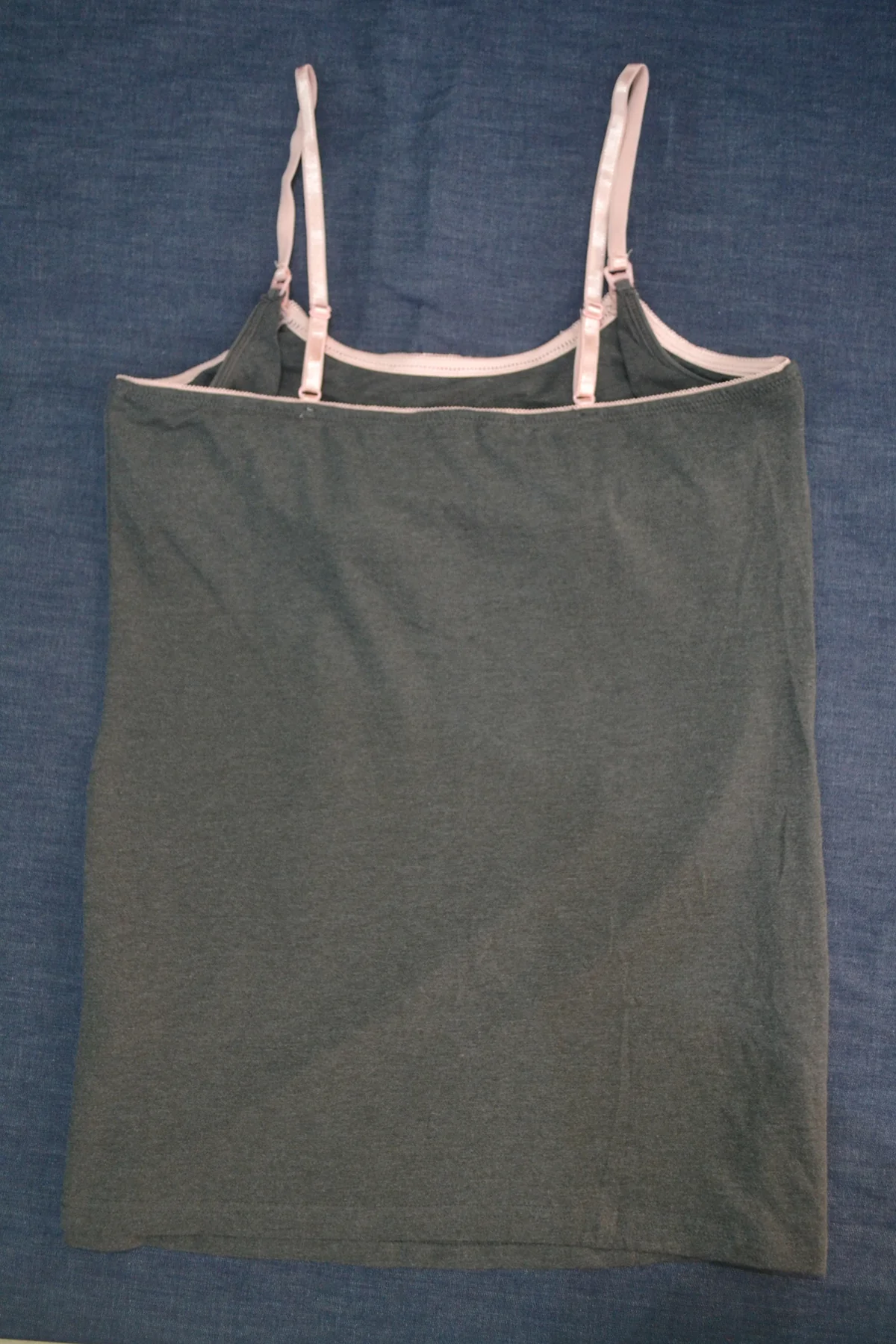 Women's Spaghetti Strap Camisole Soft Cotton Pregnancy Nursing Top - Image 6