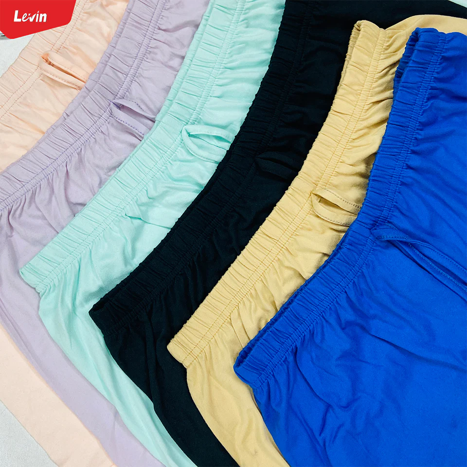 Womens Summer Comfortable Casual Solid Shorts - Image 4