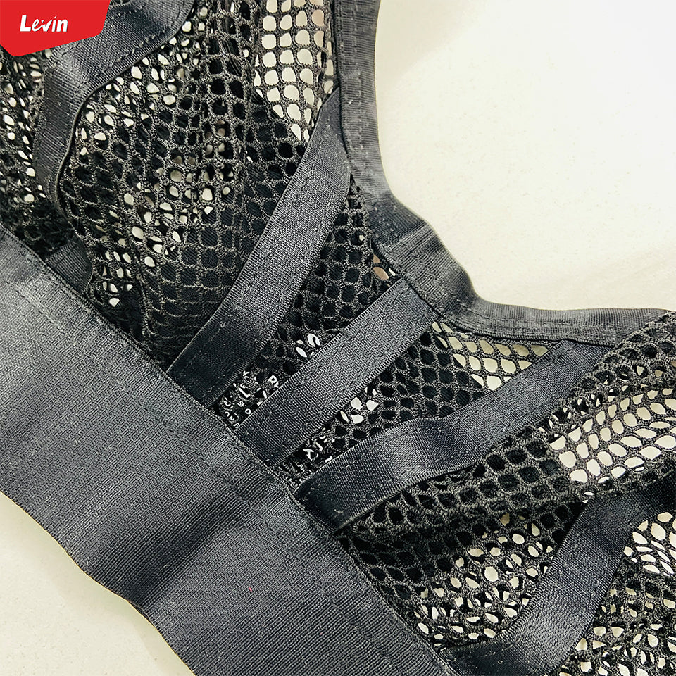 Women's Tangled Regular Cup Fishnet Bra - Image 3