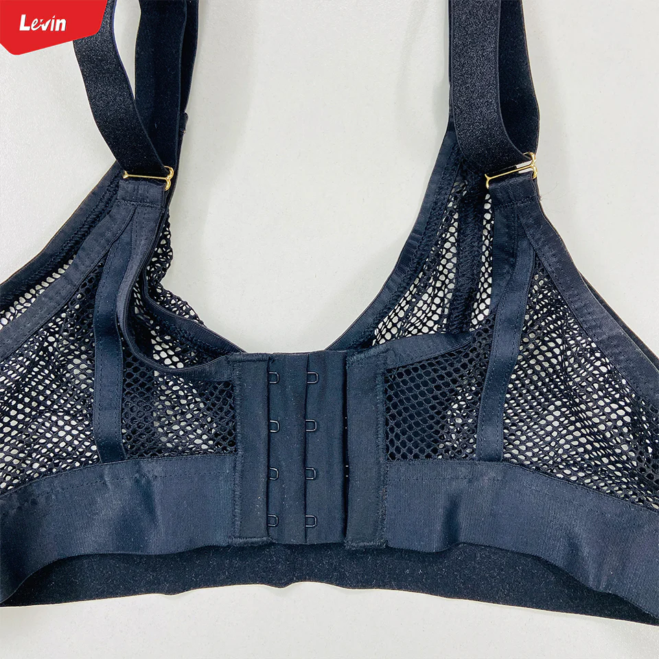 Women's Tangled Regular Cup Fishnet Bra - Image 4