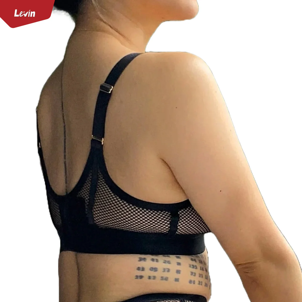 Women's Tangled Regular Cup Fishnet Bra - Image 6