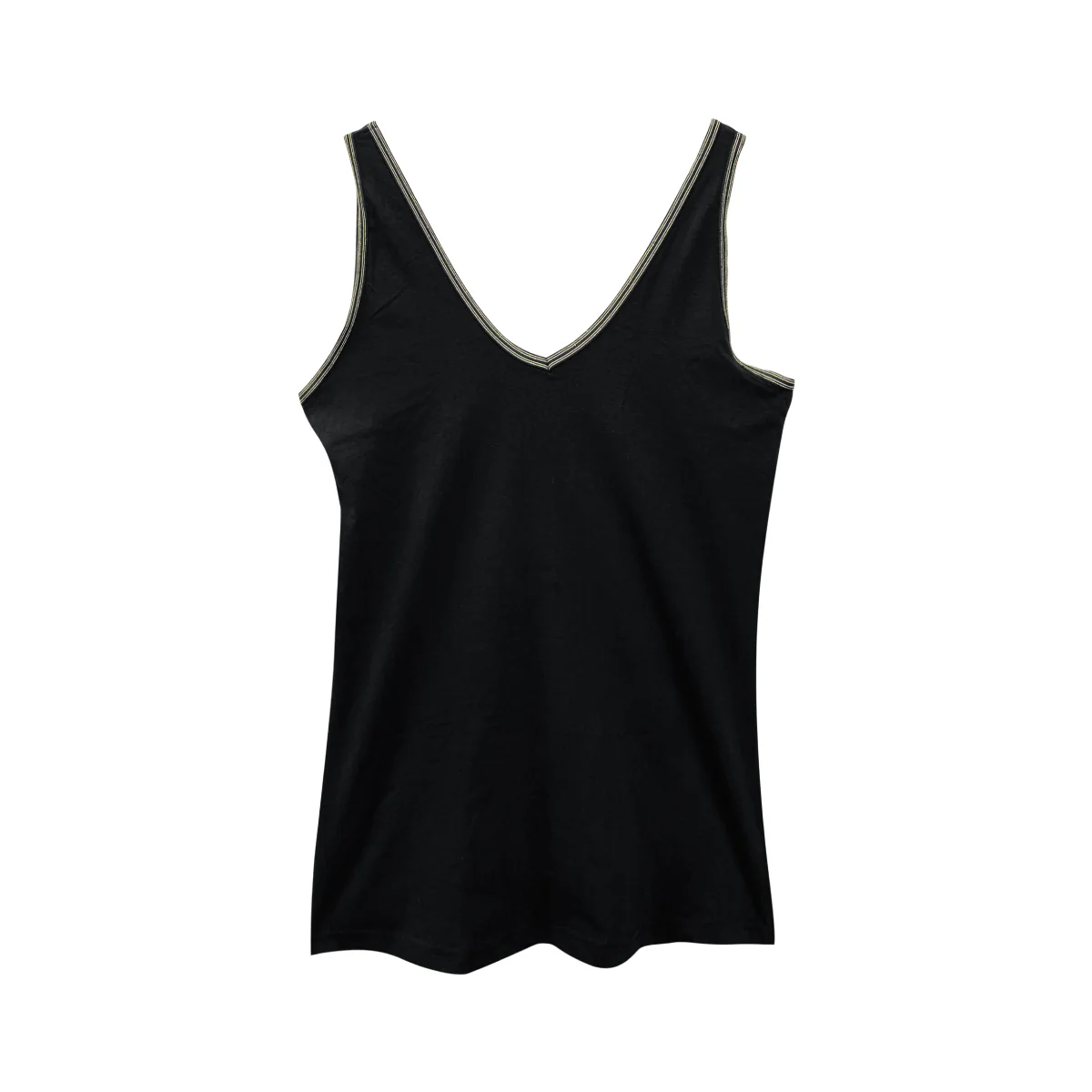 Womens V-Neck Sleeveless Cotton Vest Tank Top - Image 27