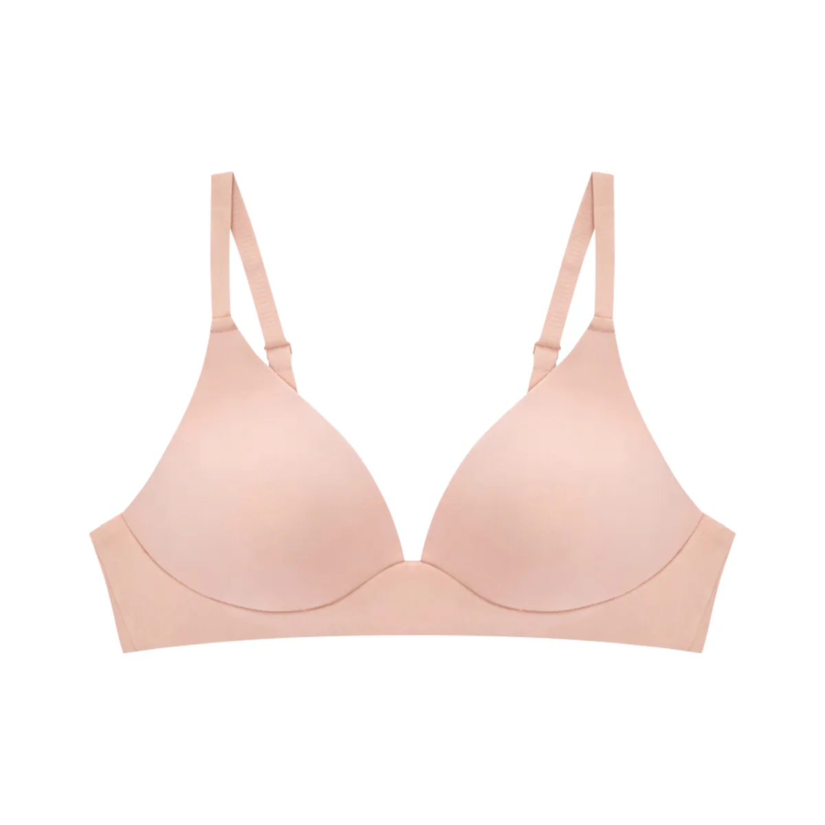 Womens Wire-Free Ultra Soft Padded Brushed Bra - Image 6