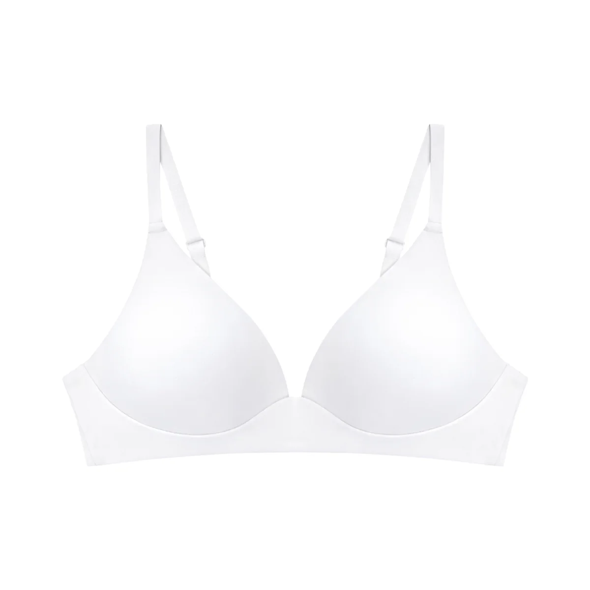 Womens Wire-Free Ultra Soft Padded Brushed Bra - Image 7