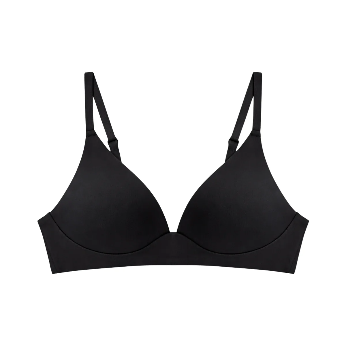 Womens Wire-Free Ultra Soft Padded Brushed Bra - Image 8